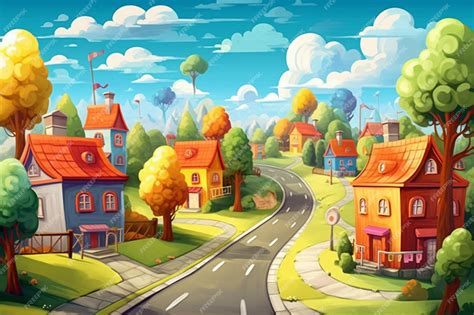 cartoonhd the town|Cartoon Town Images .
